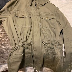 army green jacket